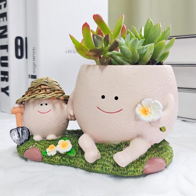 Plant Parent Pot - Parent Child Plant Pot Succulent Flower