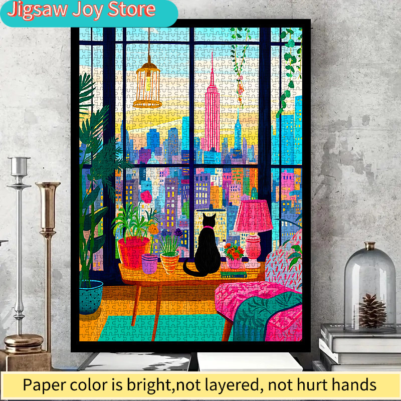 DIY Paper Puzzle, New York Cit - Plant Parental avis et prix