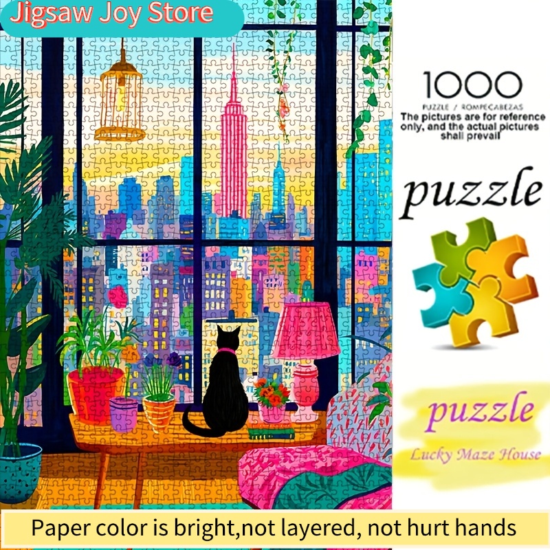 DIY Paper Puzzle, New York Cit - Plant Parental avis et prix