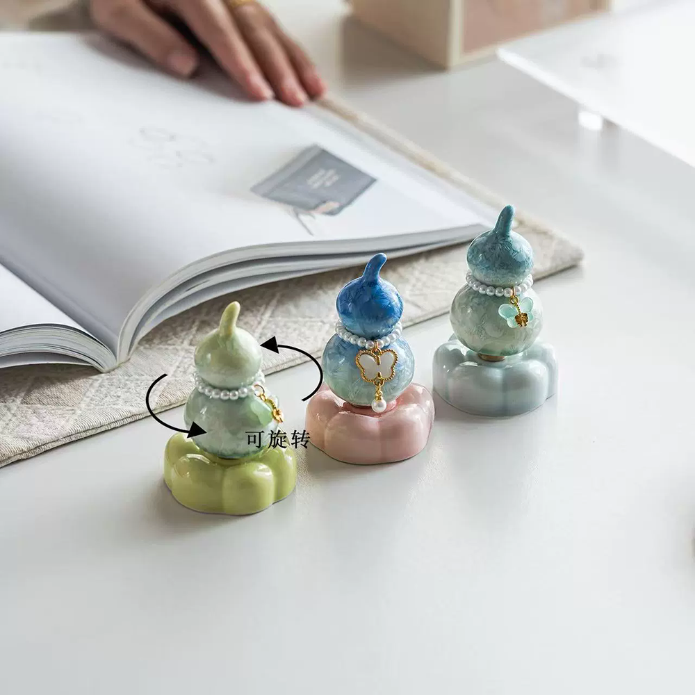Adorable Rotating Lucky Gourd  - Plant Parent Gifts avis et prix