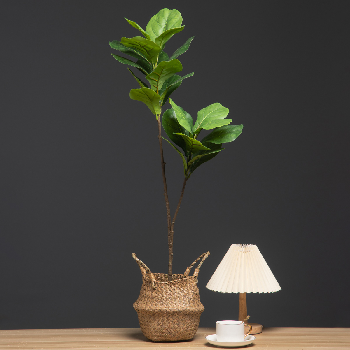 103cm/132cm Artificial Ficus T - Rubber Plant Ficus avis et prix