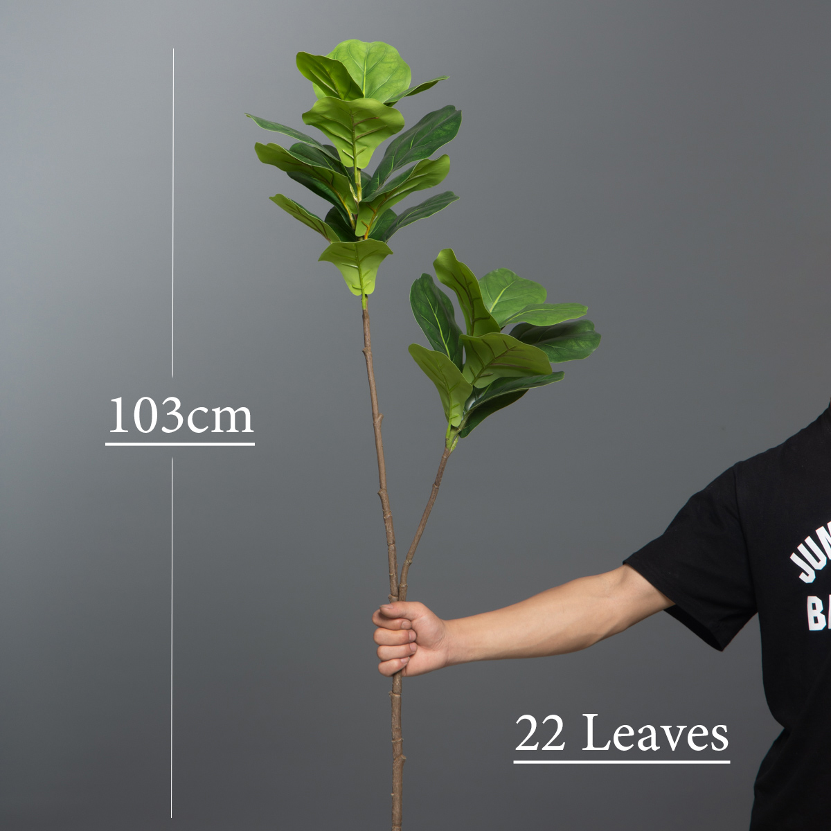 103cm/132cm Artificial Ficus T - Rubber Plant Ficus avis et prix