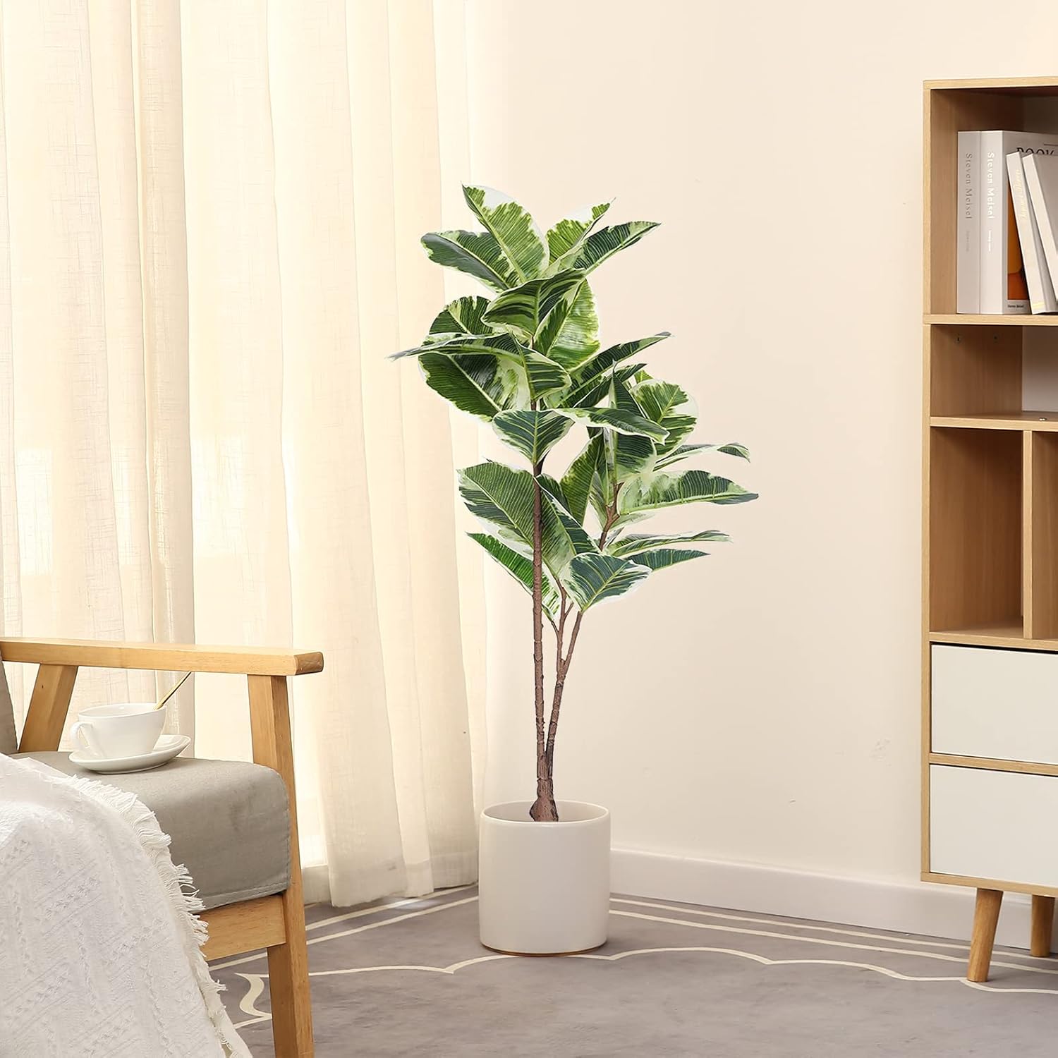 Artificial Rubber Tree Ficus P - Rubber Plant Ficus avis et prix