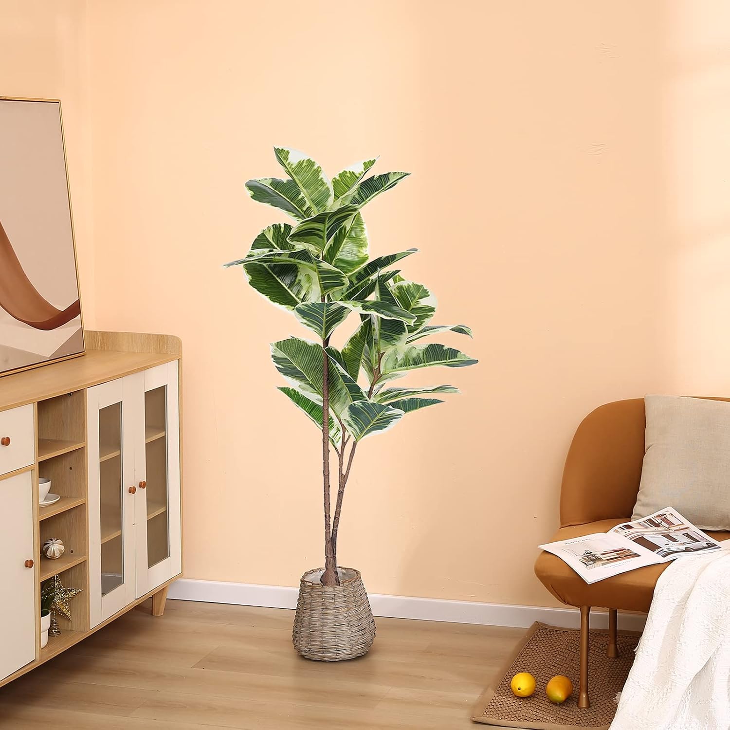 Artificial Rubber Tree Ficus P - Rubber Plant Ficus avis et prix