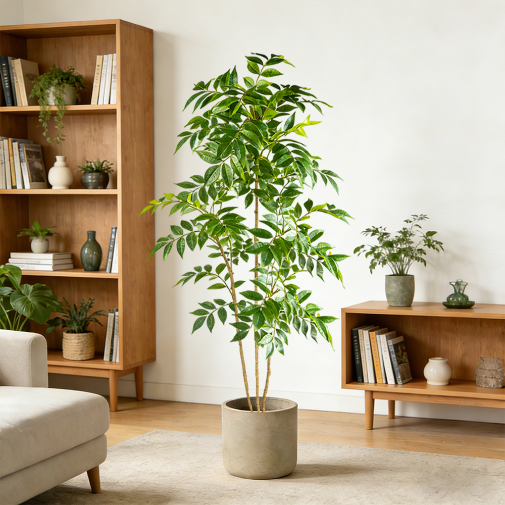 76-140cm Artificial Rubber Tre - Rubber Plant Ficus avis et prix