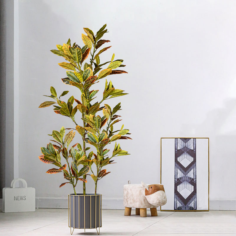 120cm Large Fake Ficus Tree Ar - Rubber Plant Ficus avis et prix