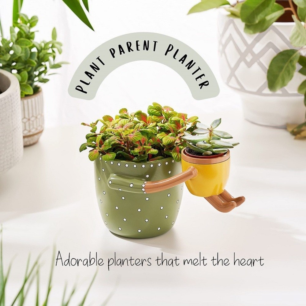 Resin Parent-child Flowerpot w - Plant Parent Pot avis et prix