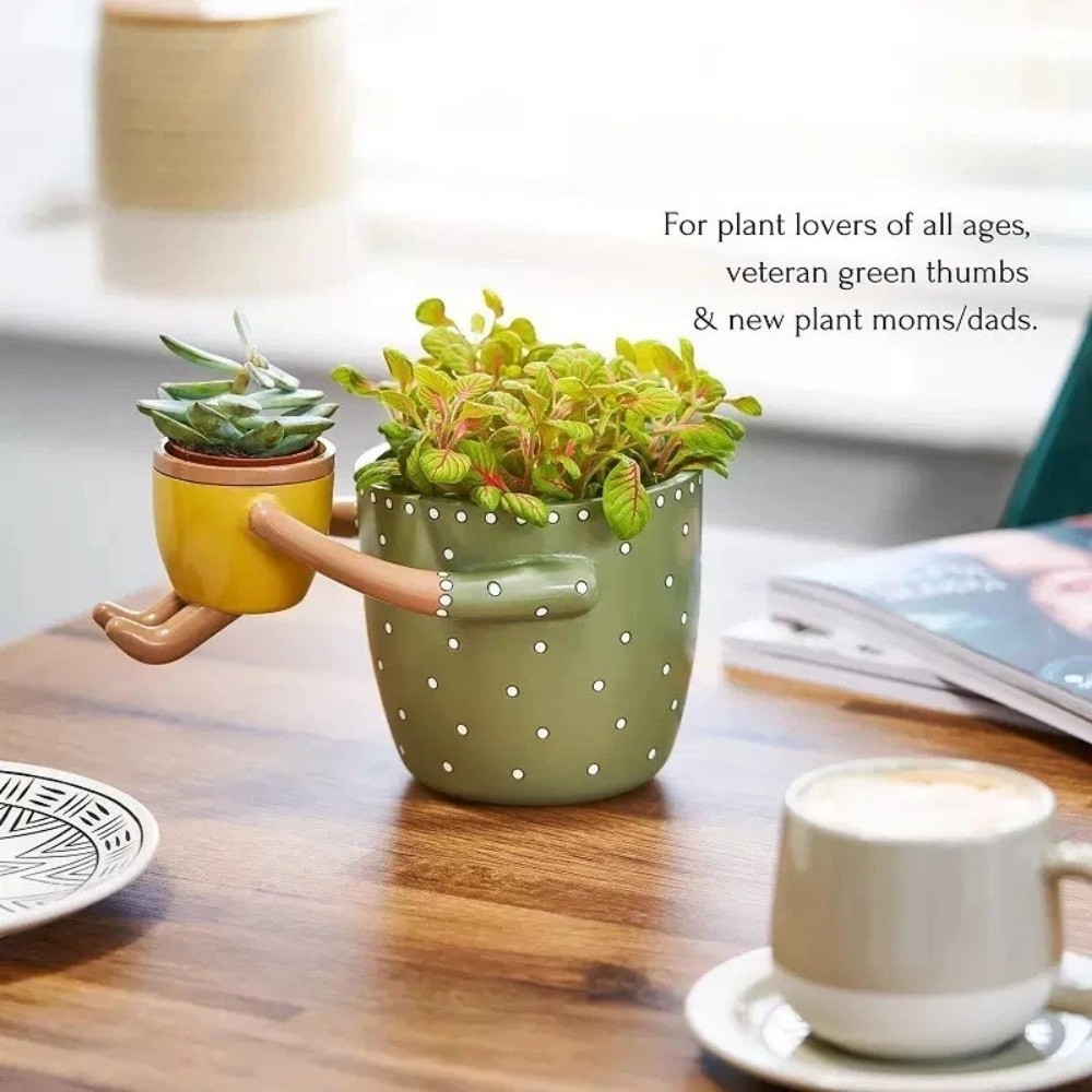 Resin Parent-child Flowerpot F - Plant Parent Pot avis et prix