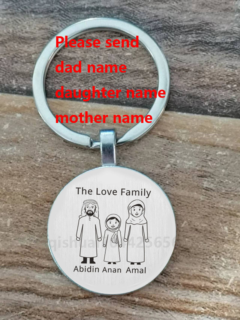 Custom Name Muslim Family Keyc - Plant Parent Gifts avis et prix