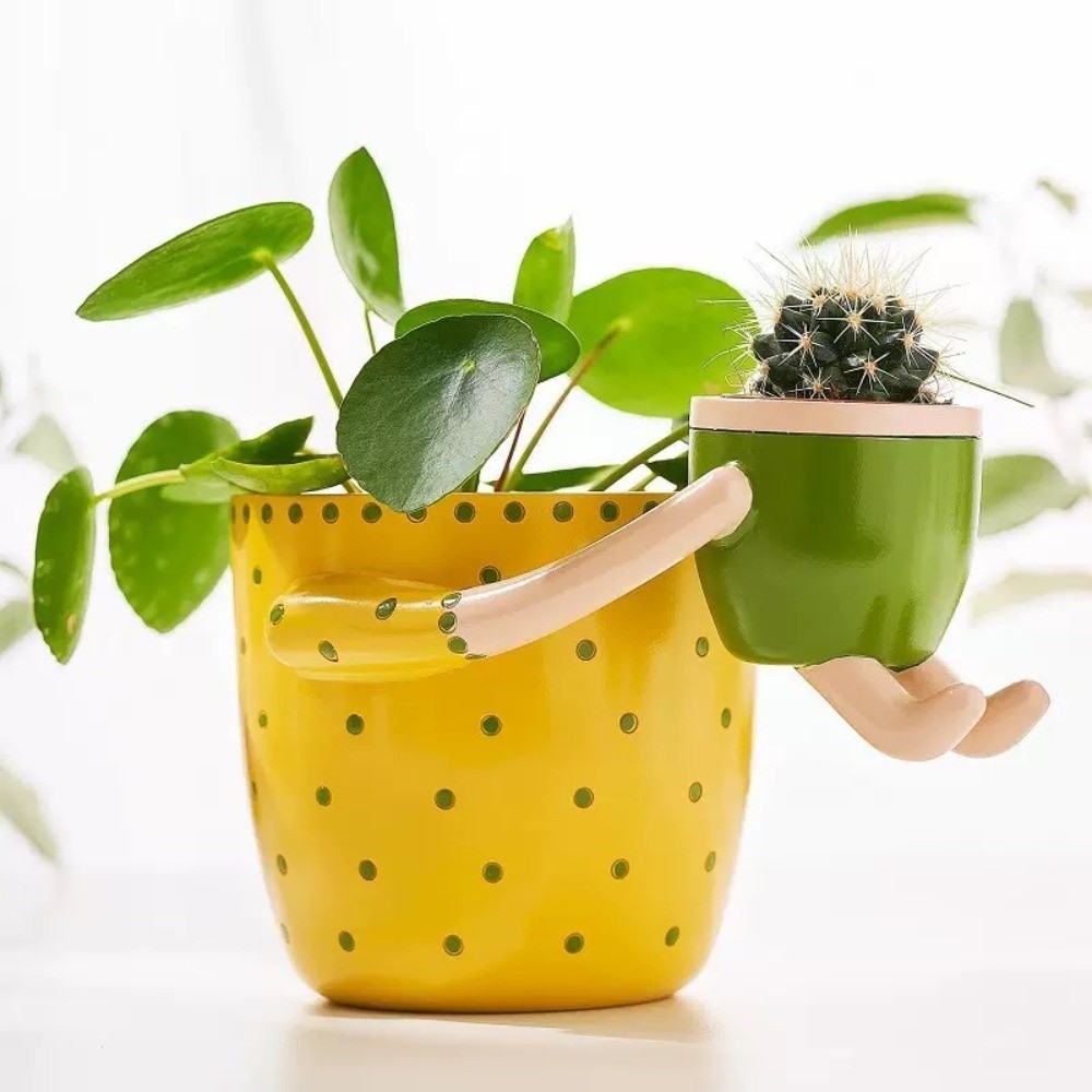 Resin Parent-child Flowerpot F - Plant Parent Pot avis et prix