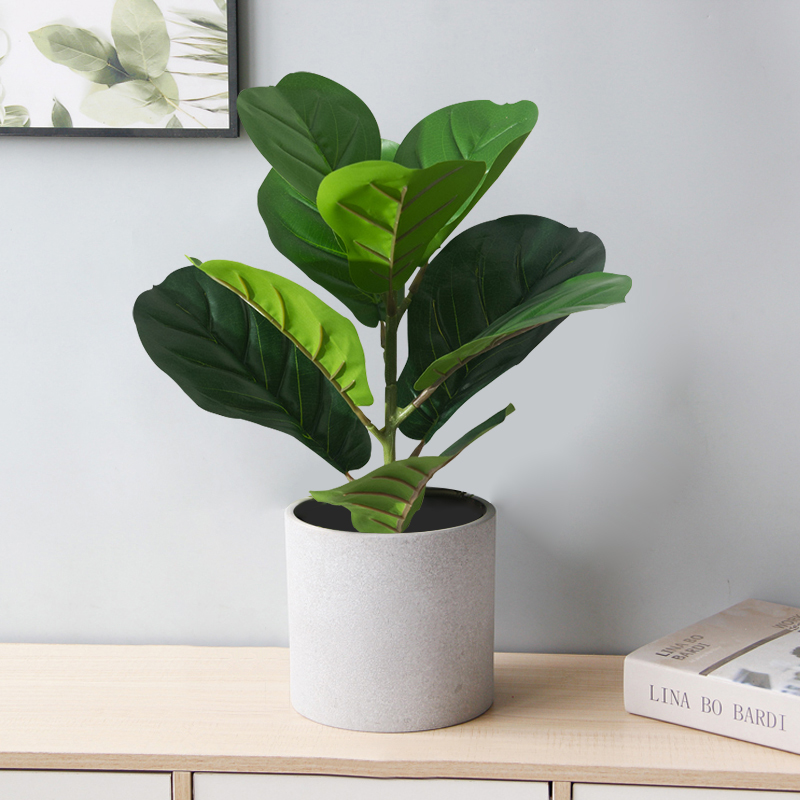 38cm Fake Ficus Tree Artificia - Rubber Plant Ficus avis et prix