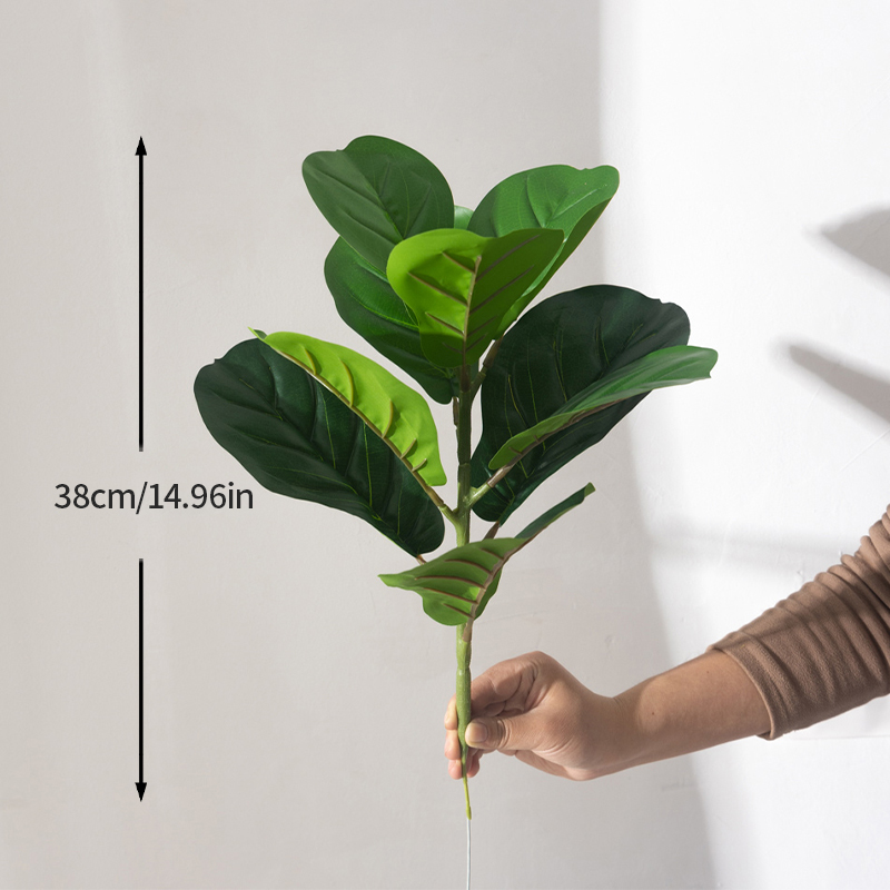 38cm Fake Ficus Tree Artificia - Rubber Plant Ficus avis et prix